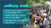 একদিনের কসাই : পারিশ্রমিক পশুর প্রতি হাজারে ১৫০ থেকে ২০০ টাকা