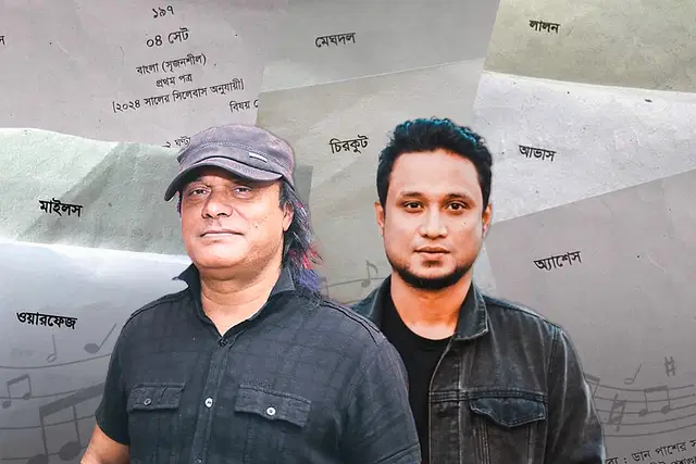 প্রশ্নপত্রে ব্যান্ডের নাম: হামিন বললেন, অন্তরে যখন জায়গা করে নেয় তখনই সম্ভব