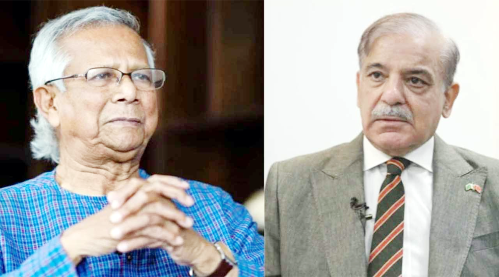 ড. ইউনূসকে শেহবাজের ফোন, ঘনিষ্ঠভাবে কাজ করতে সম্মত বাংলাদেশ-পাকিস্তান