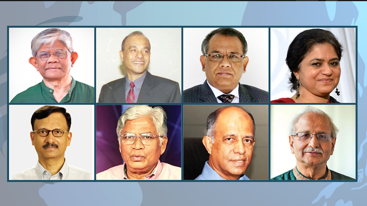 অন্তর্বর্তীকালীন সরকারের আলোচনায় যারা