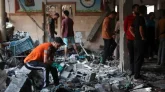 গাজার বিদ্যালয়ে ২০০০ পাউন্ডের বোমা ফেলল ইসরায়েল, নারী-শিশুসহ শতাধিক নিহত