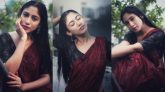 বৃষ্টির মাঝে উষ্ণতা ছড়াচ্ছেন সাফা কবির