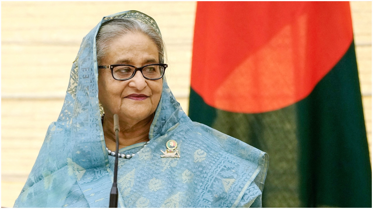 ভারতীয় সংবাদমাধ্যম দ্য প্রিন্ট বলছে দিল্লির লুটিয়েনস বাংলোয় আছেন শেখ হাসিনা