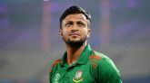 আন্তর্জাতিক ক্রিকেটে বোলিং নিষেধাজ্ঞায় সাকিব